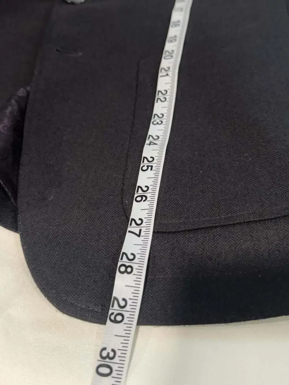 Old Money Herringbone Blazer Dark Academia Heritage Sport Coat Men’s S 38